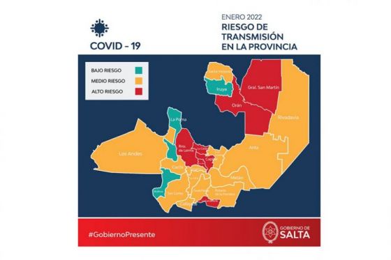 Siete departamentos presentan alto riesgo sanitario en Salta